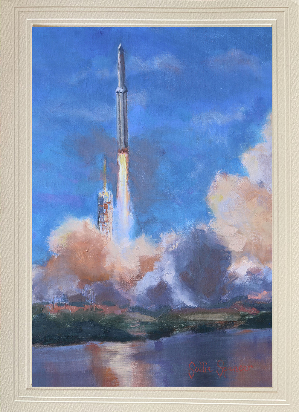 Falcon Heavy Night Launch Cards